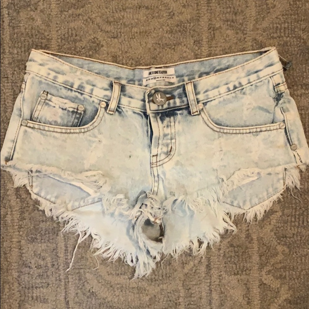 One Teaspoon Denim Shorts